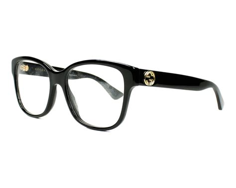 black gucci glasses women's|black gucci glasses for men.